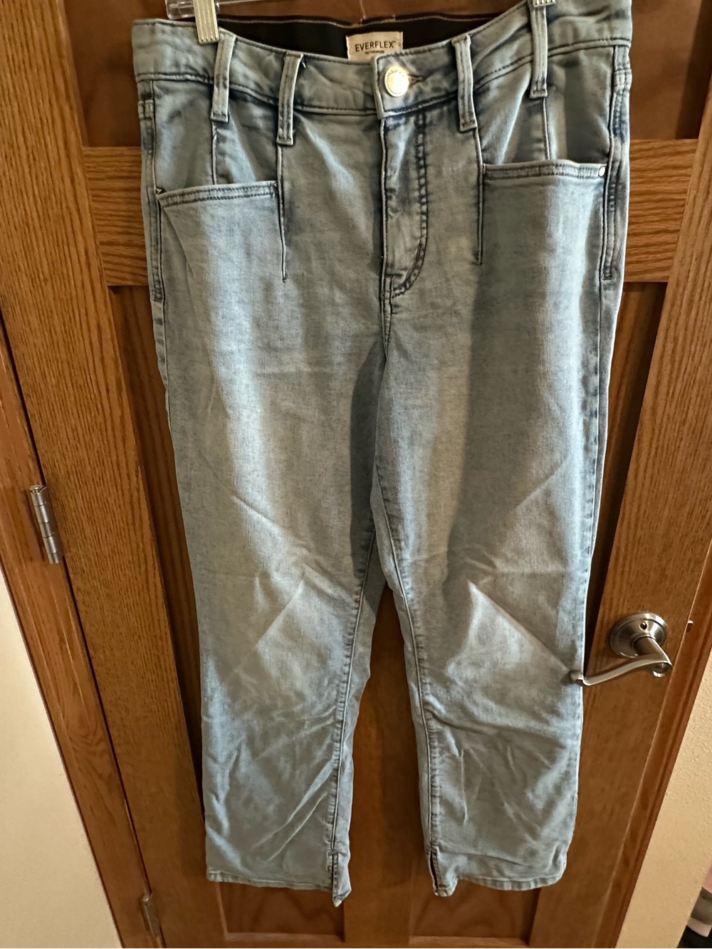 Maurices Light Wash Slim Straight Jeans